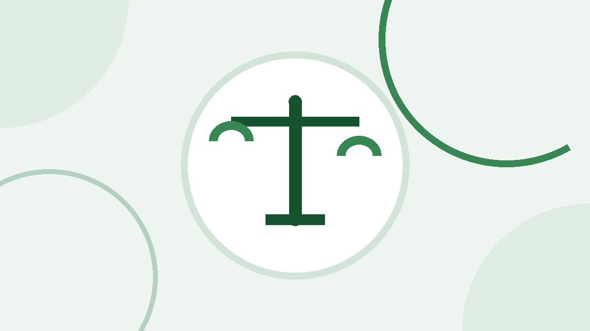 Icono de una balanza